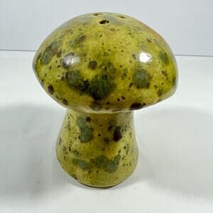 Vintage 1970’s Arnel’s Ceramic Mushroom Shaker - fairy garden